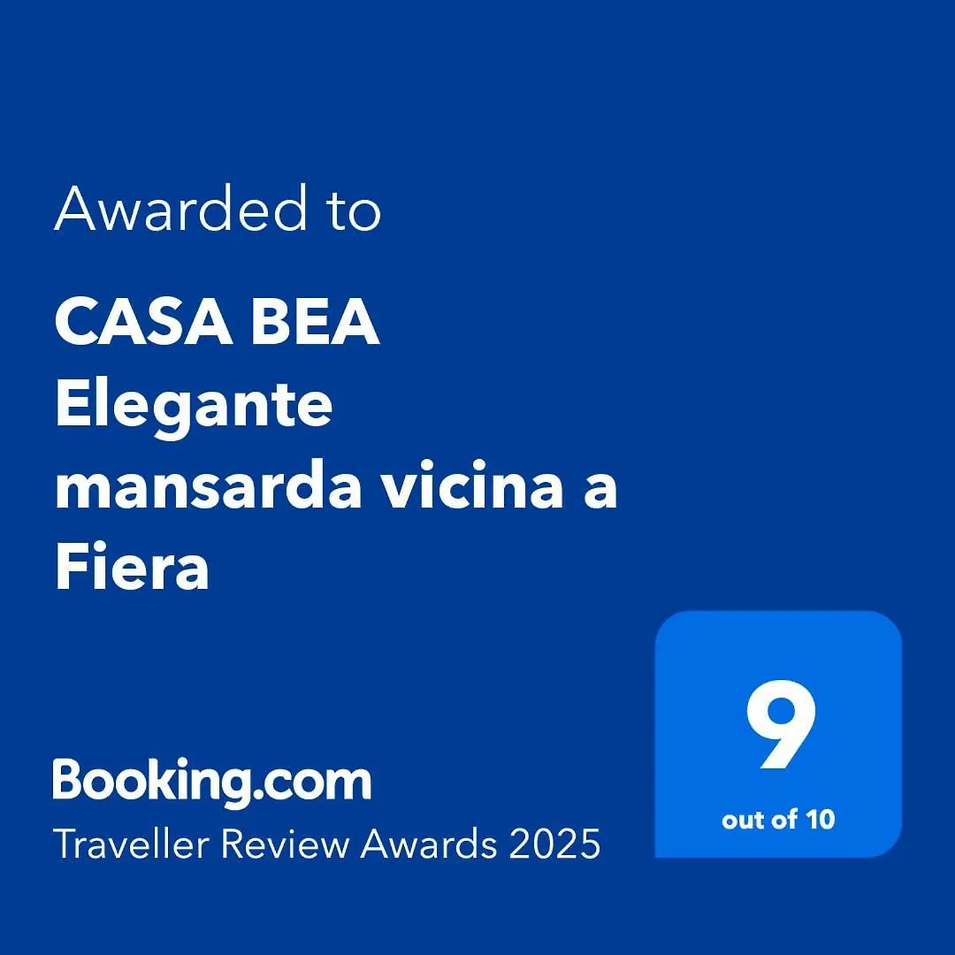 Апартаменты Casa Bea Elegante Mansarda Vicina A Fiera Перо